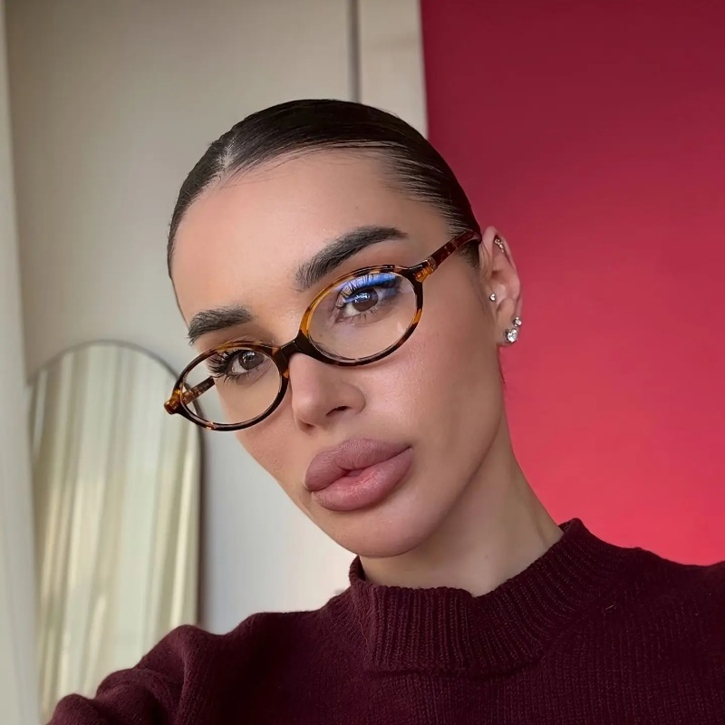 Vintage Oval Sunglasses Women  - Luxury Zone incelemesi ve fiyatı