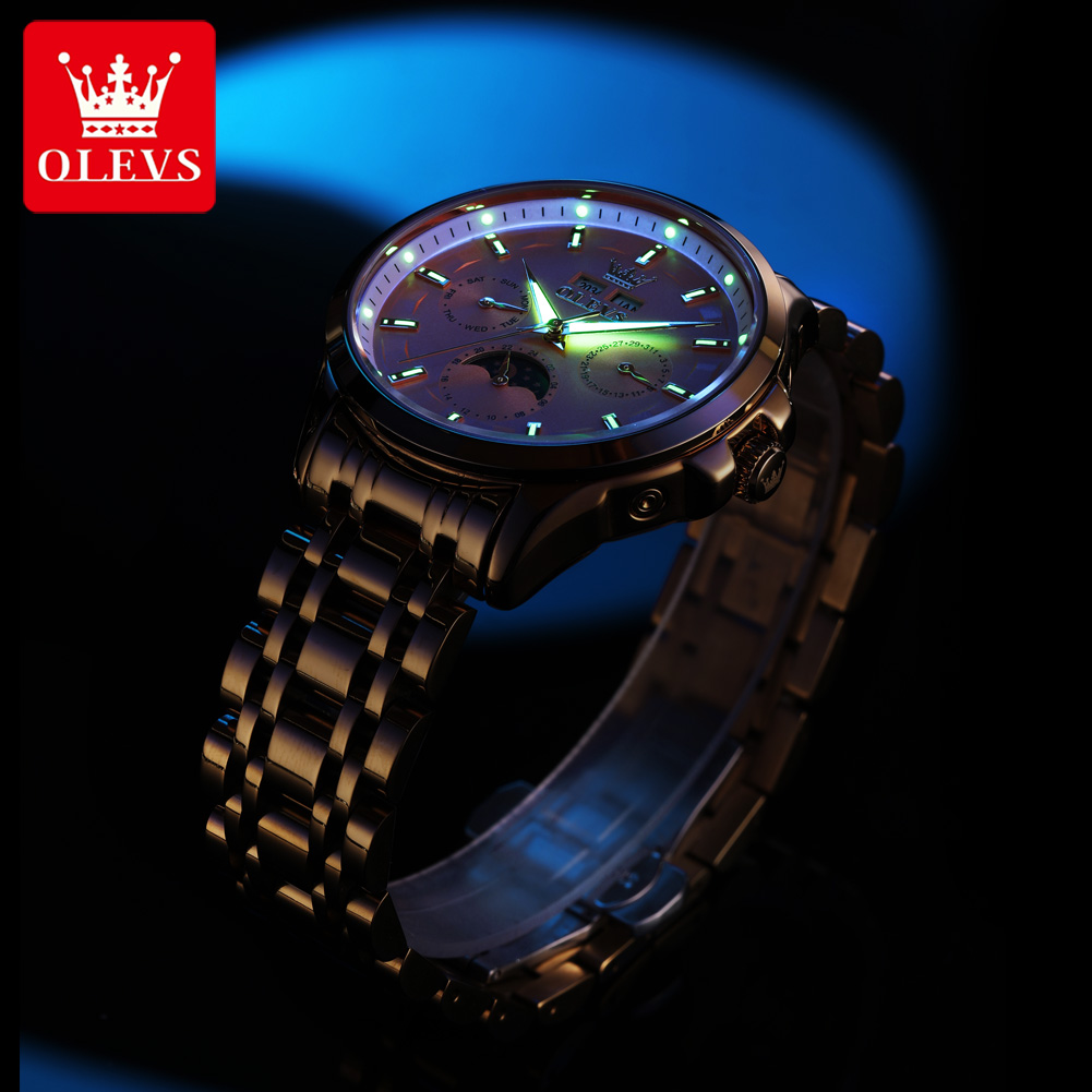 OLEVS 7070 Automatic Watch Men - Luxury Zone incelemesi ve fiyatı