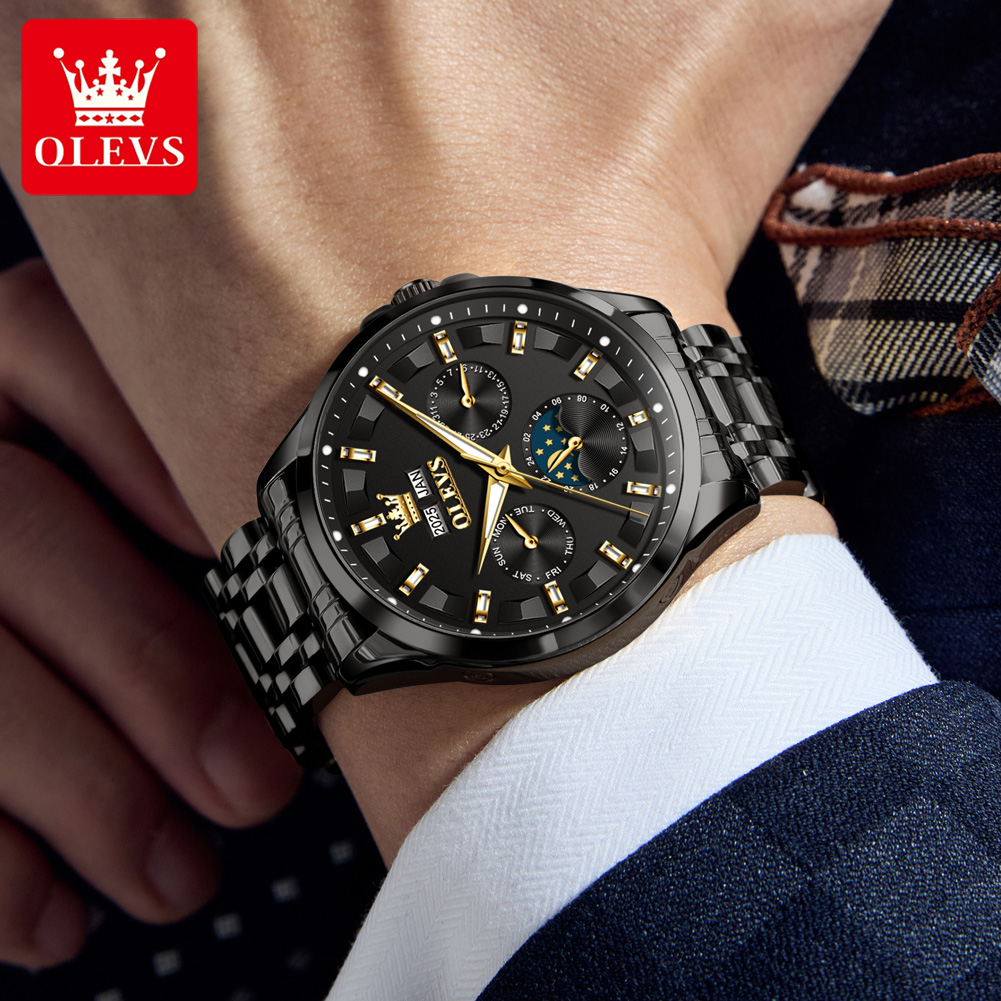 OLEVS 7070 Automatic Watch Men - Luxury Zone incelemesi ve fiyatı