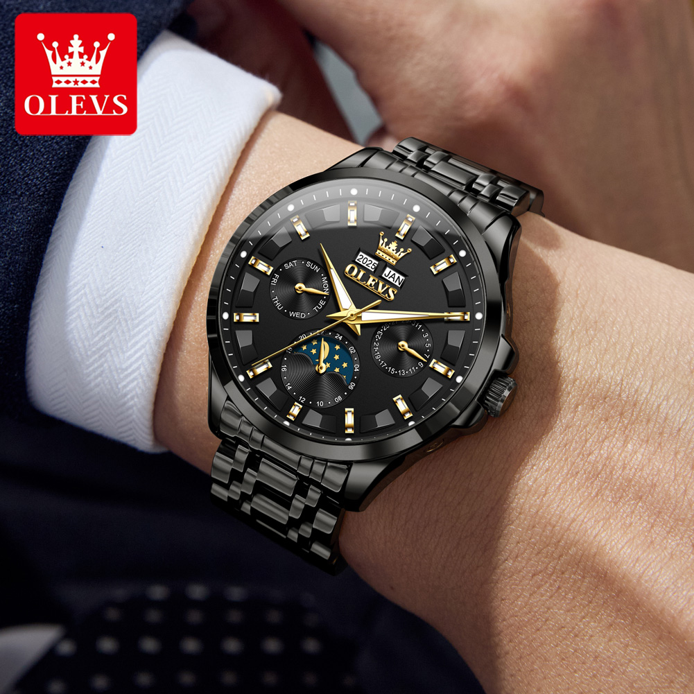 OLEVS 7070 Automatic Watch Men - Luxury Zone incelemesi ve fiyatı