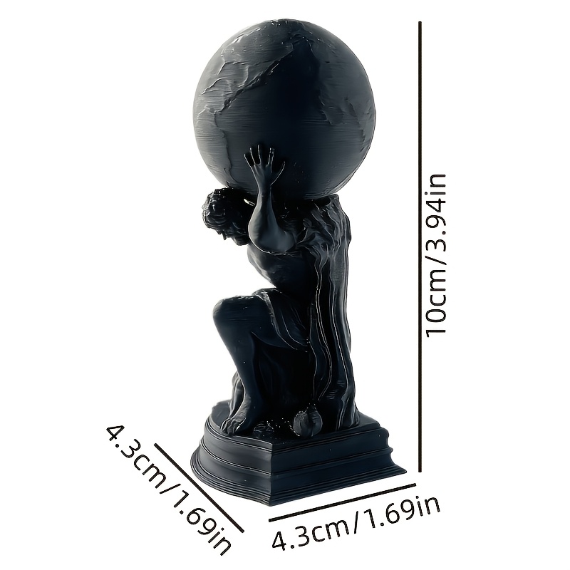 Dark Skeleton Atlas Sculpture  - Luxury Lifestyle Items incelemesi ve fiyatı