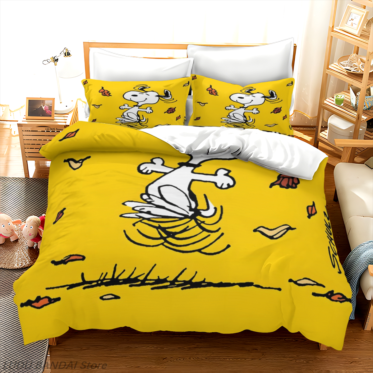 Snoopy Duvet Cover Set Snoopy  - Luxury Lifestyle Items incelemesi ve fiyatı