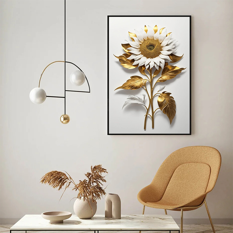 Sunflower Canvas Painting Flor - Luxury Lifestyle Items incelemesi ve fiyatı