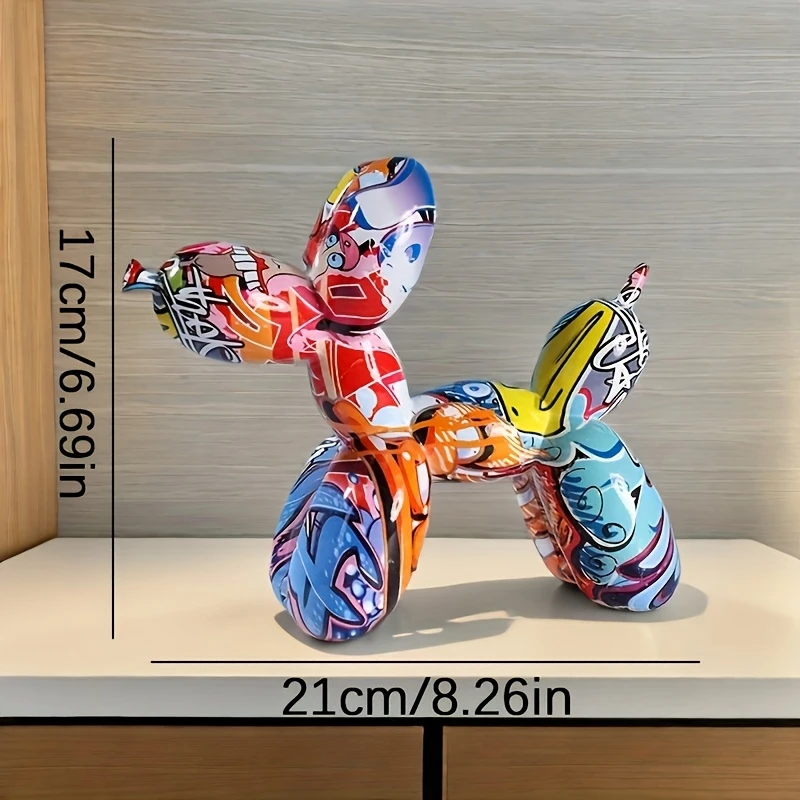 Fashion Graffiti Balloon Dog S - Luxury Lifestyle Items incelemesi ve fiyatı