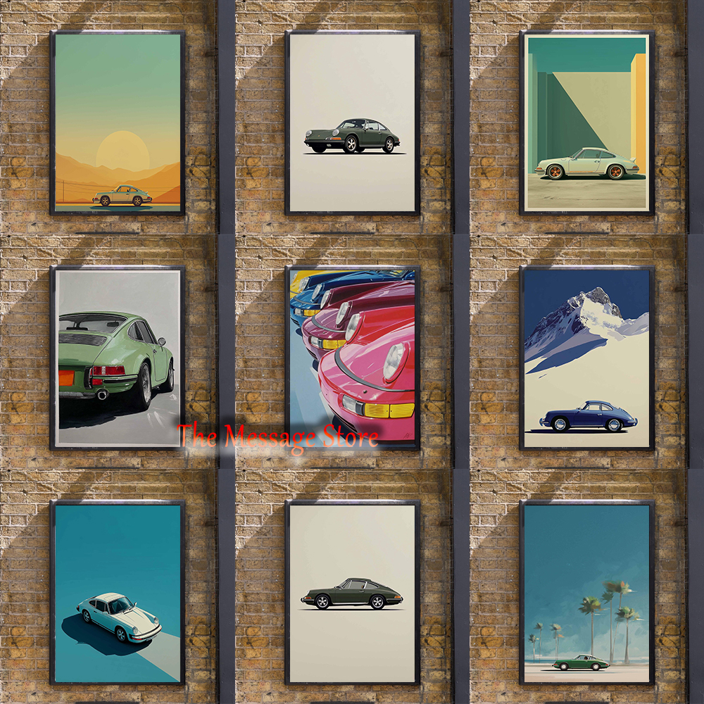 Vintage Sports Car Minimalist  - Luxury Lifestyle Japan incelemesi ve fiyatı