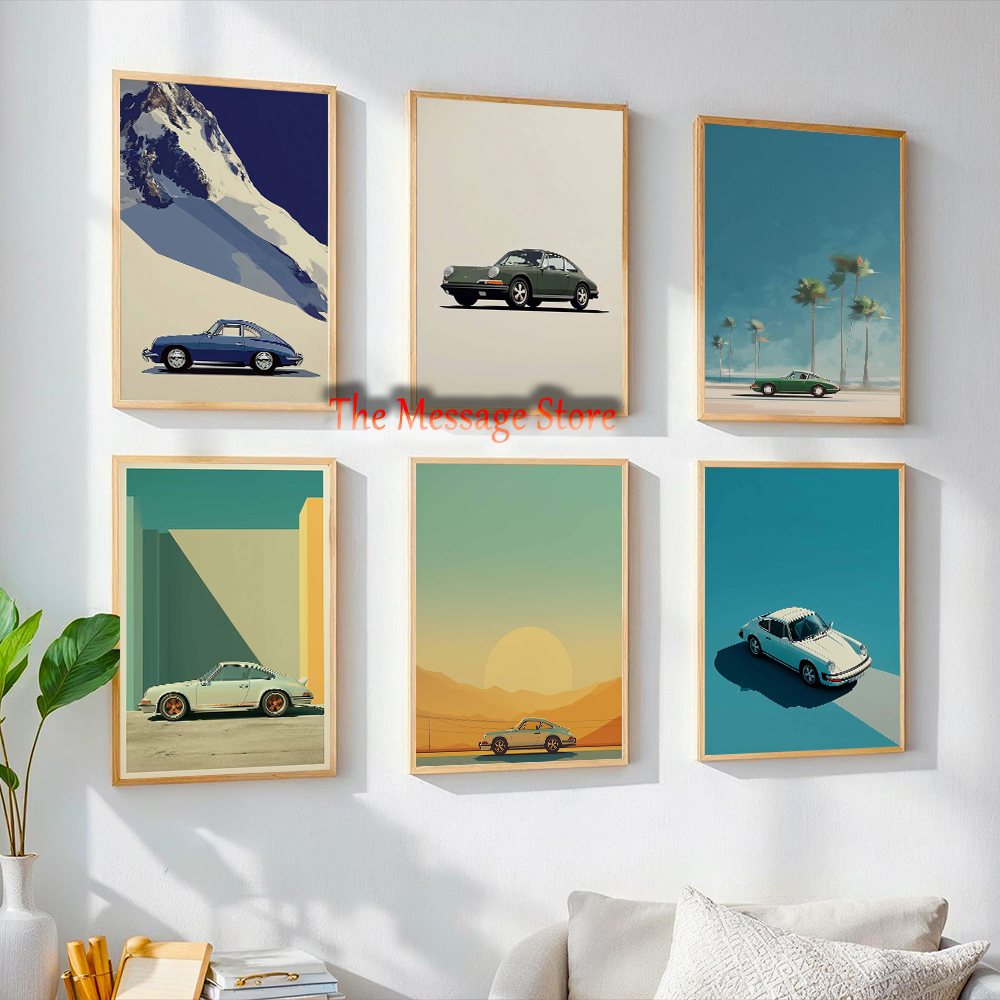 Vintage Sports Car Minimalist  - Luxury Lifestyle Japan incelemesi ve fiyatı