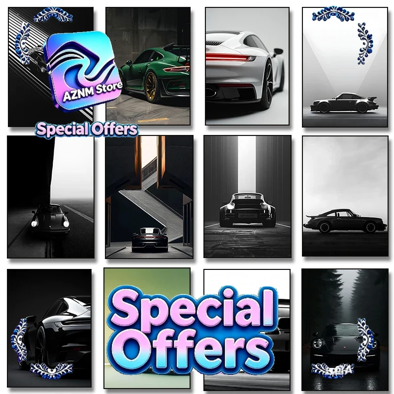 Black and White Luxury Car Art - Luxury Lifestyle Items incelemesi ve fiyatı