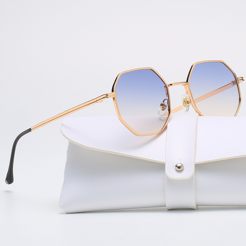 Square Polygon Metal Sunglasse - Luxury Zone incelemesi ve fiyatı